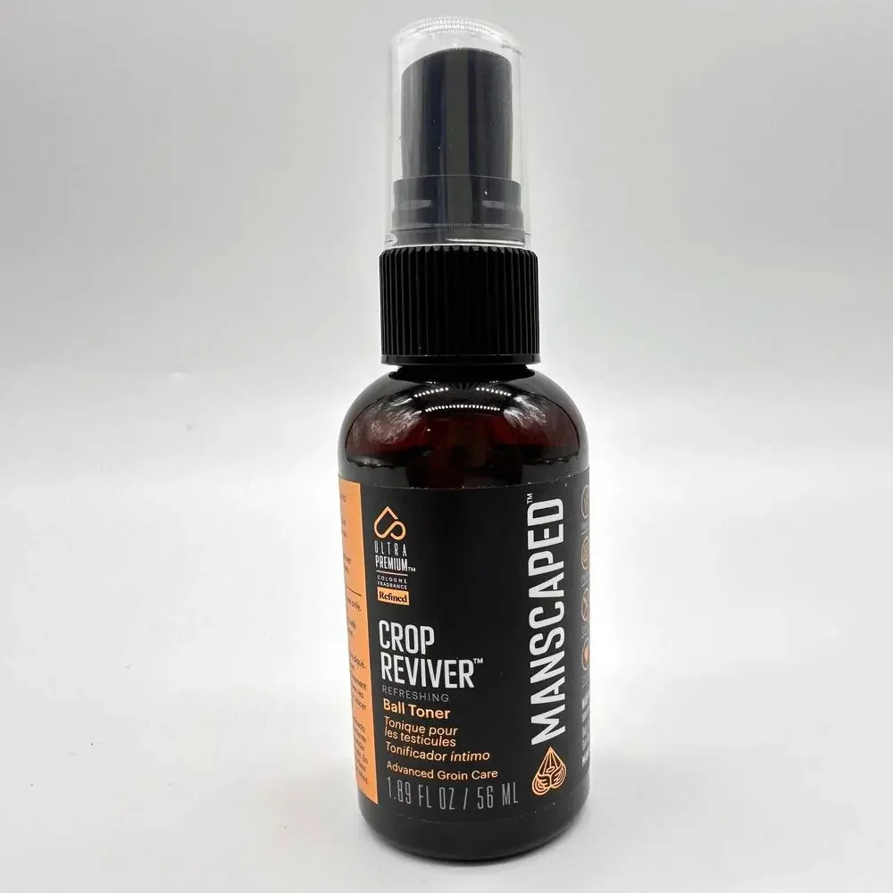 NEW MANSCAPED CROP REVIVER BALL TONER 1.89oz